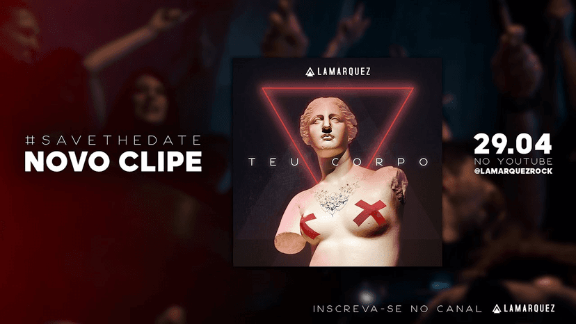 Lamarquez lança clipe ‘Teu Corpo’