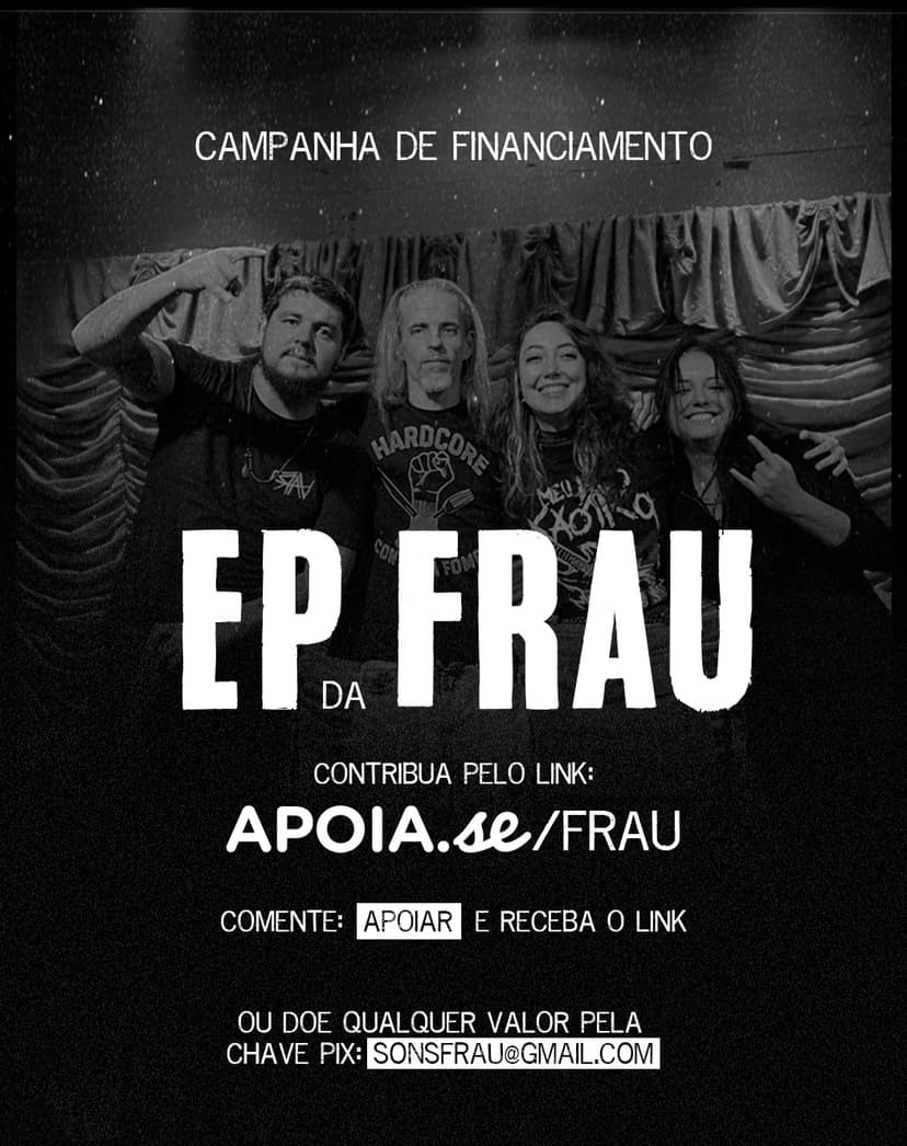 Frau cria financiamento coletivo para gravar EP