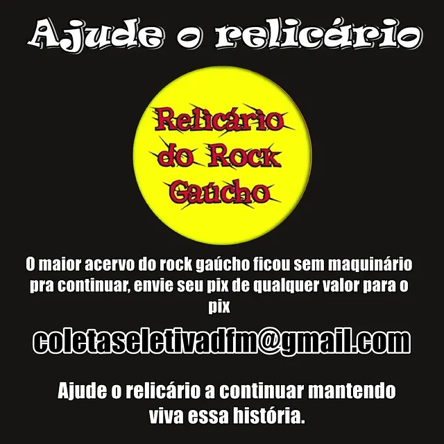 Ajude o Relicário do Rock Gaúcho