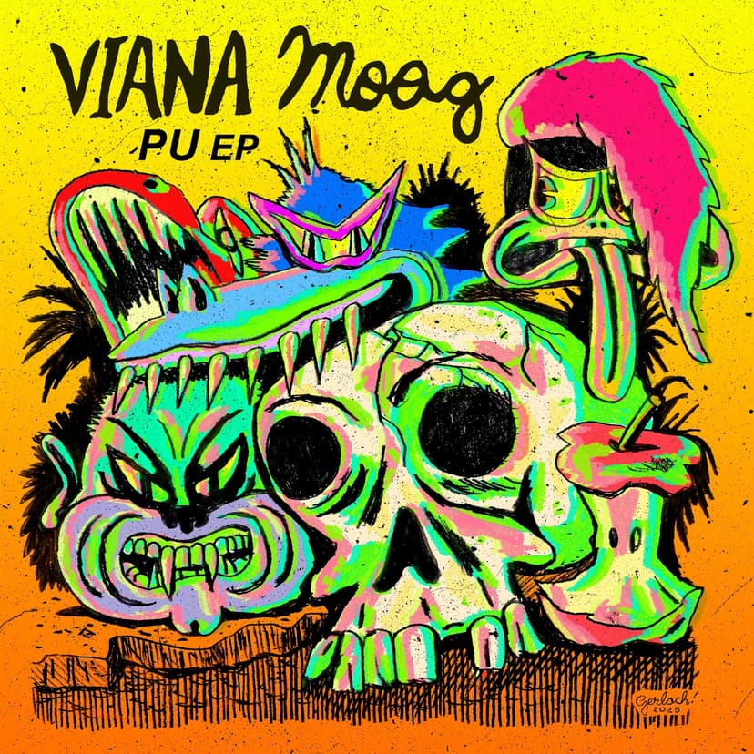 Viana Moog resiste com noise pop inteligente em “PU”, novo EP. Ouça!
